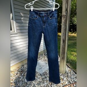 American Eagle next level high waisted skinny kick jean